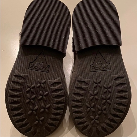 OshKosh B'Gosh Raine-G Glitter Heart Taupe Ankle Boots - Picture 7 of 7